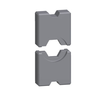 Insert (pince à sertir), Sertissage hexagonal, Plage de sertissage, max.: 50 mm²