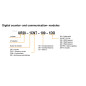 Module de comptage codeur SSI configurable / 1 entrée codeur IP20