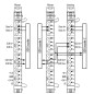 Module de comptage codeur SSI configurable / 1 entrée codeur IP20