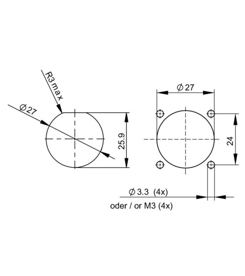 IE-BH-V01P - Ethernet Industriel Composants Passifs