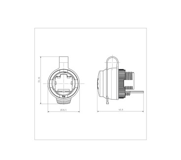 Prolongateur FrontCom Micro USB, USB 2.0, Type A