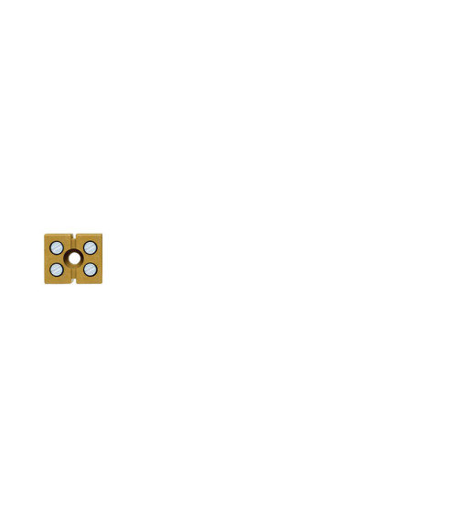 Bloc mono- et multipolaire, Raccordement vissé, 2.5 mm², 24 A, 400 V, 4C