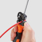 Outil à dénuder, conducteur rigide et souple avec isolant PVC, 2.5 mm² L'outil à
