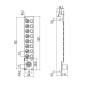 Pince combinée, 160 mm, Protection d'isolation1000 V: Oui Les pinces combinées s