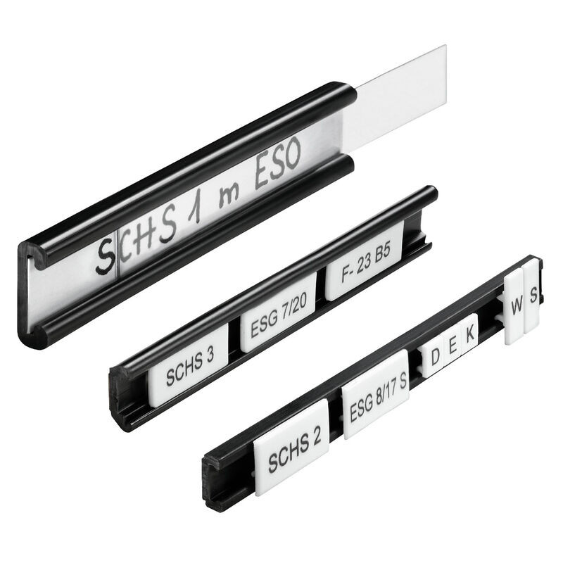 STR F.SCHS Repérage d’appareils, Largeur: 12.5 mm Repérage d’appareils