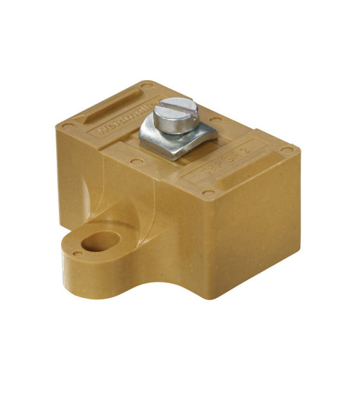 SH 2 - Rails-accessoires (PT19) Support de barre collectrice, Jaune moyen, 130 °