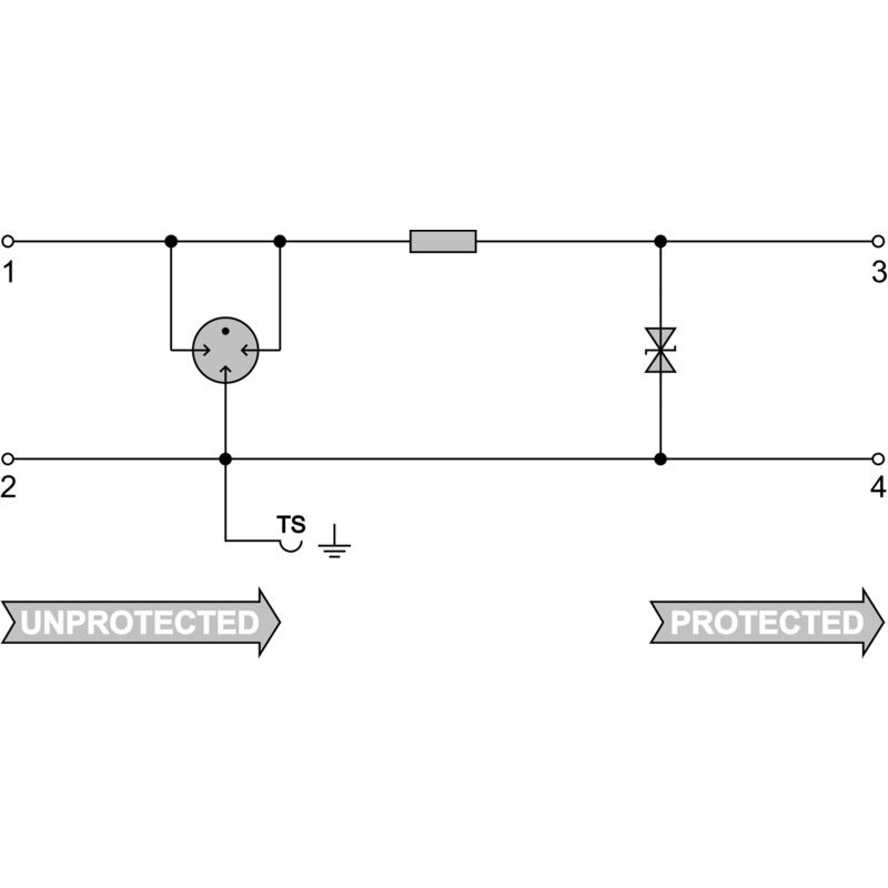 VSSC4 SL 12VDC 0.5A - Protection surtension
