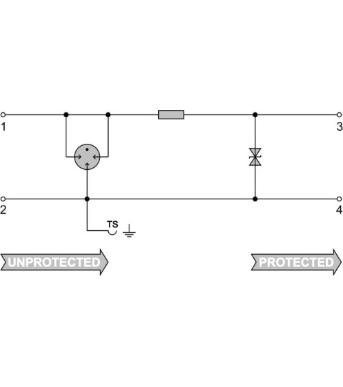 VSSC4 SL 60VAC/DC 0.5A - Protection surtension