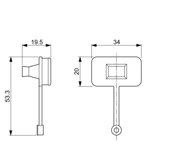 IE-BP-VAPP - Jeux de cordons PROFINET Capuchon de protection pour boîtier de con