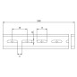 TS 15X5/LL 2M/ST/ZN Rails-accessoires (PT19) Rail profilé