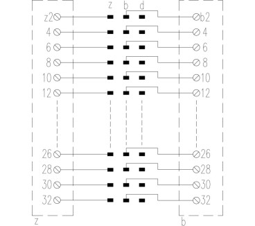 SKH F32 (Z&B) LP RH2 - Connecteurs STV, RSV / autres