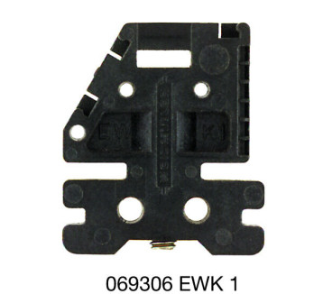 EWK 1 PPS/SW - Rails-accessoires (PT19) L'équerre de blocage garantit une fixati