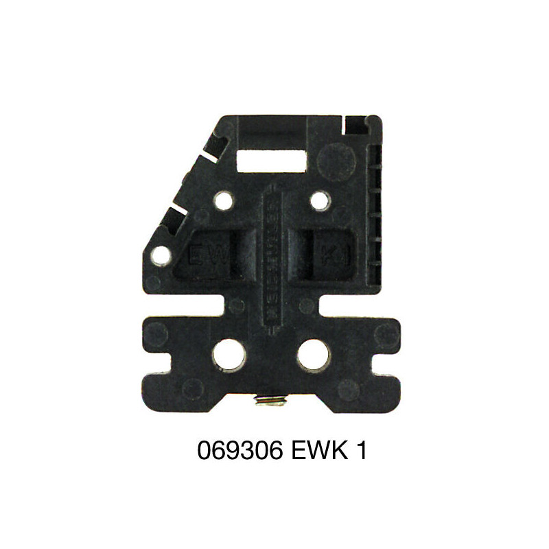 EWK 1 PPS/SW - Rails-accessoires (PT19) L'équerre de blocage garantit une fixati