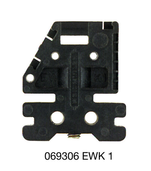 EWK 1 PPS/SW - Rails-accessoires (PT19) L'équerre de blocage garantit une fixati