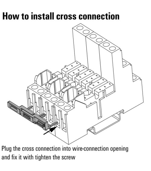 SRC-I QV S - Relais & Opto-coupleurs Connecteur transversal (relais), blanc, 12