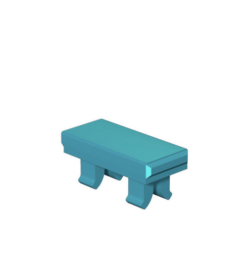 ESG X20 MC NE BL - Repérage de fils Repérage d’appareils, Largeur: 10 mm, Caract