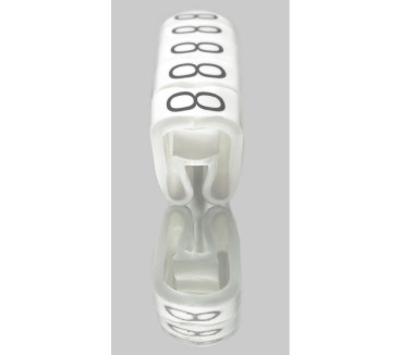 Système de codage des câbles, blanc, Diamètre extérieur du conducteur:4 - 10 mm,