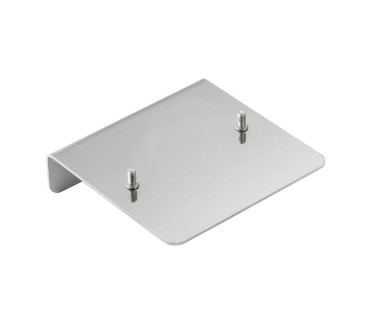 Support plaque signalétique, Klippon TB (Terminal Box), Riveté, 70 x 70 x 20 mm,