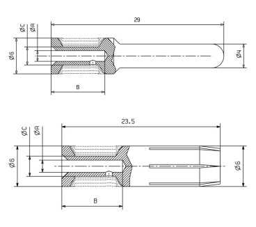 HDC C HX SM4.0AG - CIE Connecteurs industriels étanches - Gamme RockStar®
