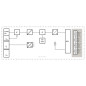 Module de distribution alimentation des entrées 10A IP20