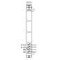 Module de distribution alimentation des sorties 10A IP20
