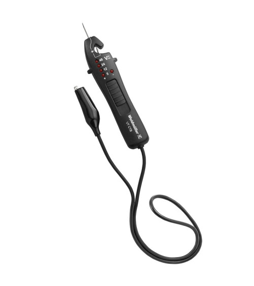 Testeur de tension, Plage de mesure de tension/DC: 48 V, LED, Test de continuité