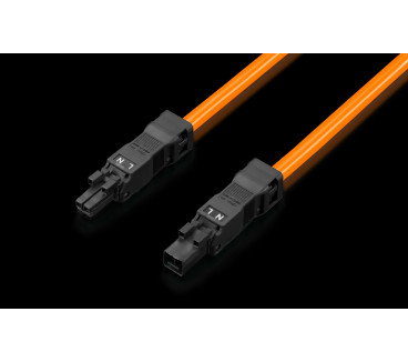 2500550 Câbles de raccordement, pour câblage intérieur, 2 pôles, 100-240 V, UL