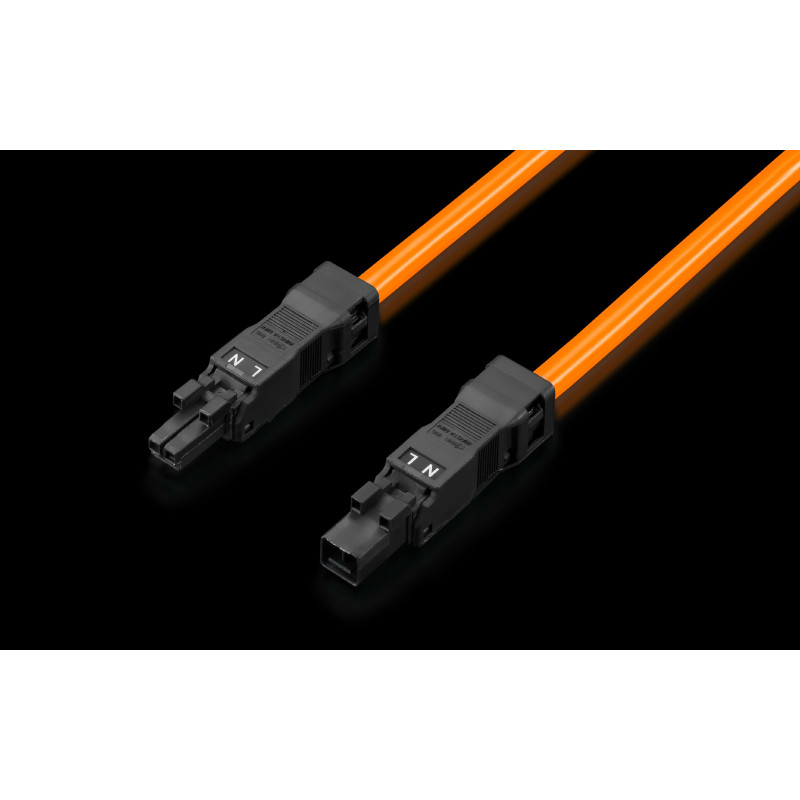 2500550 Câbles de raccordement, pour câblage intérieur, 2 pôles, 100-240 V, UL