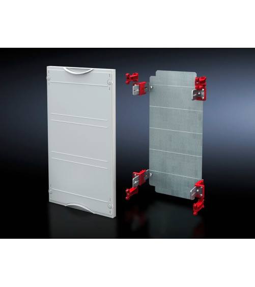 9666110 Module pour plaque de montage - H600 L250 - RAL7035