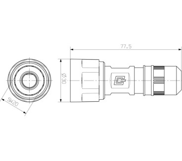 IE-PH-V01P - Ethernet Industriel Composants Passifs