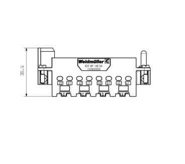 HDC MF 16B DA - CIE Connecteurs industriels étanches - Gamme RockStar®